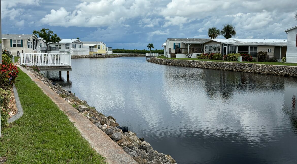 Lot 75 canal view
